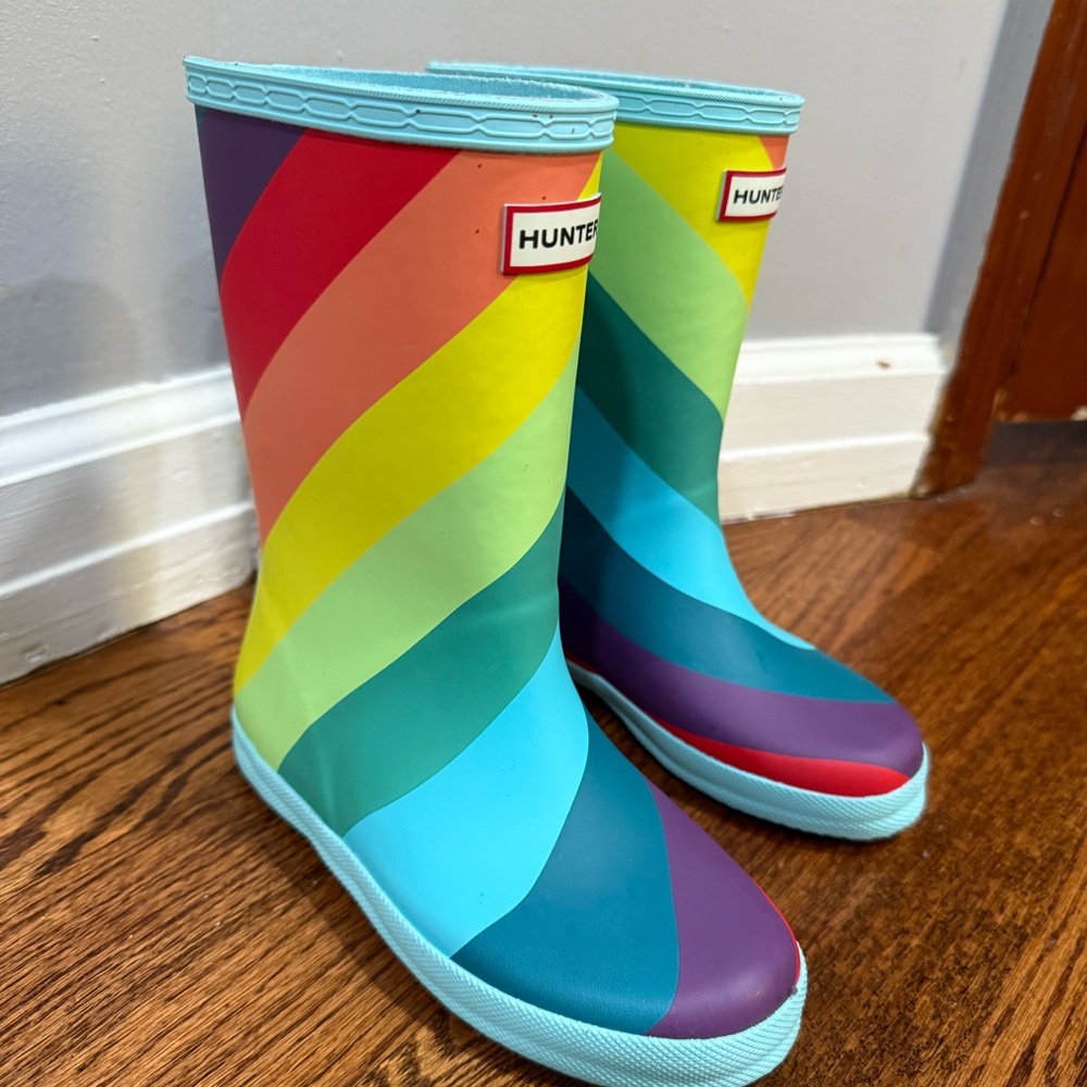Hunter Rainbow Rain Boots